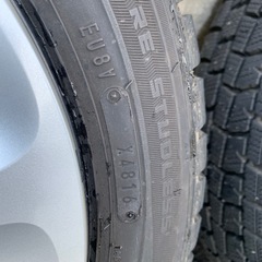 中古　ホンダ用スタッドレスホイールセットの画像