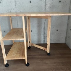 折り畳み可　2wayテーブル・デスクの画像