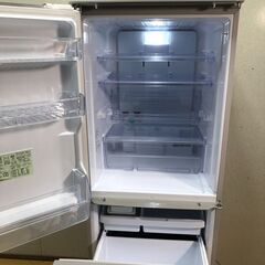  美品SHARP 冷蔵庫 350L 2022年製 SJ-W356J-S 3ドア どっちもドア 大容量 ノンフロン 家電 生活家電 251123-1の画像