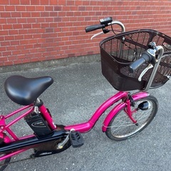 Panasonic gyutto 電動アシスト自転車 ピンクの画像
