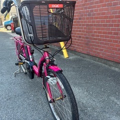 Panasonic gyutto 電動アシスト自転車 ピンクの画像