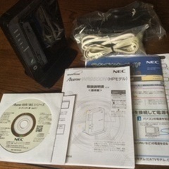 Atermワイヤレス ブロードバンドルーターの画像