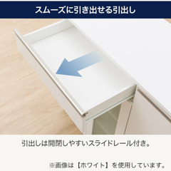 ニトリ　美品　キャビネットの画像