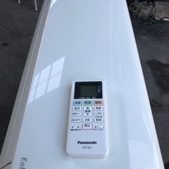Panasonic 6〜8畳 2.2kWルームエアコン CS-229CFR-W 2019年製の画像