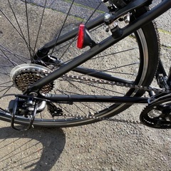 クロスバイク　21段変速　アルミフレーム　キズ錆汚れありの画像