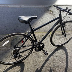 クロスバイク　21段変速　アルミフレーム　キズ錆汚れありの画像