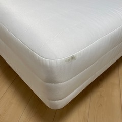 無印　足付きマットレスシングルの画像