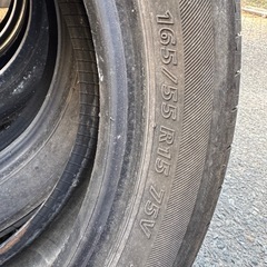 165/55R15 ４本無料の画像