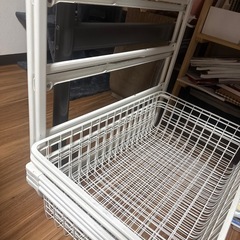 IKEA メッシュ棚の画像