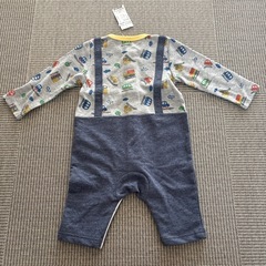 車柄　ロンパースの画像