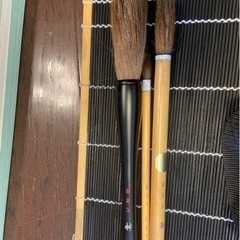 書道セット　大判下敷き　書き初め用筆の画像