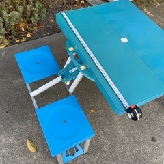 折畳みテーブルとチェア 4人用の画像