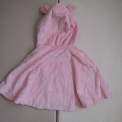 ミキハウス　ウサ耳ポンチョの画像