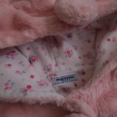 ミキハウス　ウサ耳ポンチョの画像