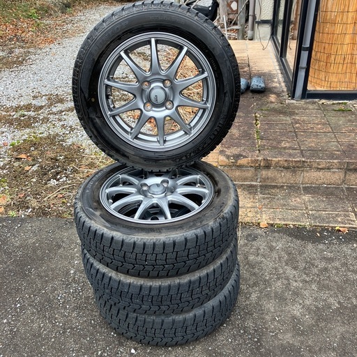 キズ無し バリ溝21年製ブリザックVRX2  155
-65-14