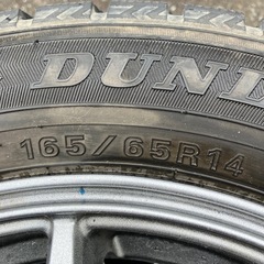 キズ無し　バリ溝　ウインターマックス　165-65-14の画像