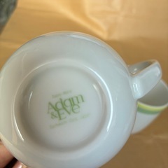 【未使用】たち吉 Adam&Eve カップ２個の画像