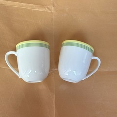 【未使用】たち吉 Adam&Eve カップ２個の画像