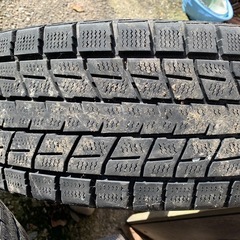 日産エクストレイル純正ホイール付き　ダンロップ　ウインターマックス　215 60 17　スタッドレスの画像