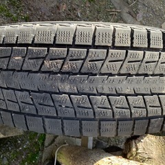 日産エクストレイル純正ホイール付き　ダンロップ　ウインターマックス　215 60 17　スタッドレスの画像