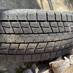 日産エクストレイル純正ホイール付き　ダンロップ　ウインターマックス　215 60 17　スタッドレスの画像