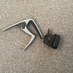 ギター　クリップチューナー　カポの画像