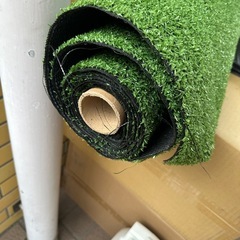 受け渡し決定人工芝の画像