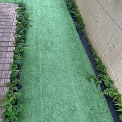 受け渡し決定人工芝の画像