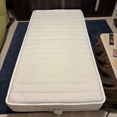 圧縮ポケットコイルスプリングマットレス　無印良品の画像