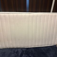 圧縮ポケットコイルスプリングマットレス　無印良品の画像