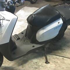 YAMAHA ギア-4 白 格安提供車 半額配送キャンペーン クランキング不良 期間限定車体価格 現状渡し諸経費￥0- 横浜 P-Yardの画像