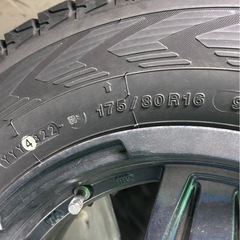 ジムニー　スタッドレスホイールタイヤ4本の画像