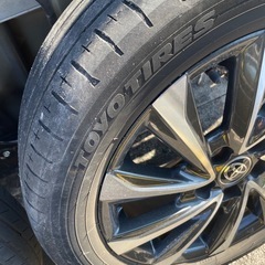 90ヴォクシー ホイール 2本セットの画像