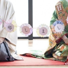 フォトウェディング小物セットの画像