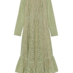 CELFORD フレアレースワンピース 38 美シルエット の画像