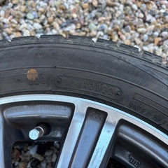 スタッドレスタイヤ　155/65R14 ホイール付きの画像