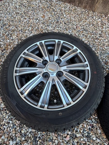 スタッドレスタイヤ　155/65R14 ホイール付き