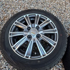 スタッドレスタイヤ　155/65R14 ホイール付きの画像