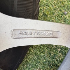 スタッドレスホイールセット　195/65/15 5穴　PCD114の画像
