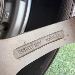 スタッドレスホイールセット　195/65/15 5穴　PCD114の画像