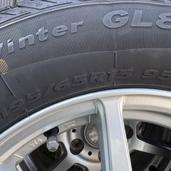 スタッドレスホイールセット　195/65/15 5穴　PCD114の画像