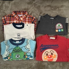 子供服　90cm 9着まとめ売りの画像