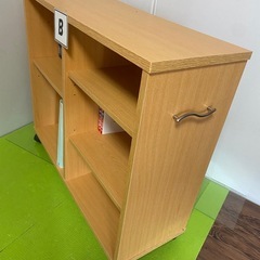 【Ｂ】これは便利‼️ 押入れ収納ラック／フリーワゴン(本棚)奥行26cmの画像