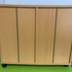 【Ｂ】これは便利‼️ 押入れ収納ラック／フリーワゴン(本棚)奥行26cmの画像