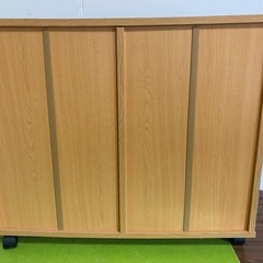 【Ｃ】これは便利‼️ 押入れ収納ラック／フリーワゴン(本棚)奥行26cmの画像