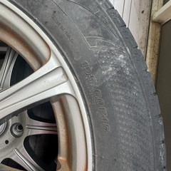 スタッドレス用ホイール4本 15インチ 114.3 の画像