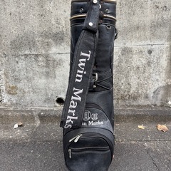 【本間ゴルフ Twin Marks キャディバッグ　お譲りします】の画像