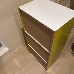 あげます　カラーボックスの画像