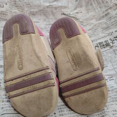 ［15cm］ミキハウスホットビスケッツ・ピンクのスニーカーの画像