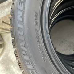 A🟩スタッドレスタイヤ🟩バリ山🟩4本の価格🟪185/60R15🟪ブリヂストン🟪BRIDGESTONE ICE PARTNER🟪屋根付き壁付き倉庫でシートをかけて厳重に保管しています🟪タイヤ値上がりの今、大変お買い得ですよ‼️の画像